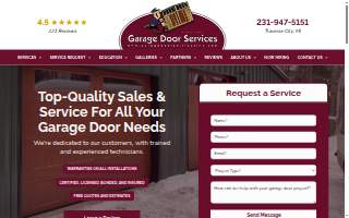 Garage Door Services Inc. website