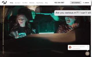 Glory Visuals website