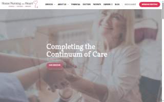 Home Nursing with Heart website