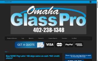 Omaha Glass Pro of La Vista website