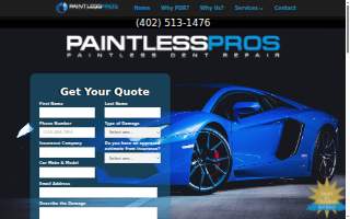 Paintless Pros website