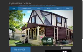Papillion House of Music website