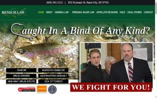 Rensch and Rensch Lawyers website