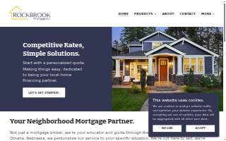Rockbrook Mortgage Inc. website