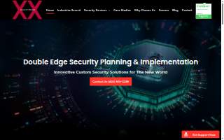 Sentrixx Security website