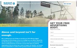 Sleight Advertising of La Vista website