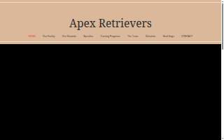 Apex Retrievers website