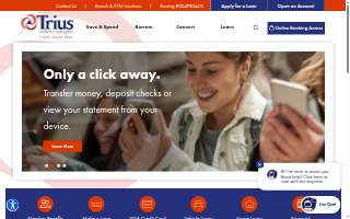 Trius Federal Credit Union - Lexington Branch website