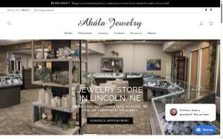 Akala Jewelry and Custom Design website