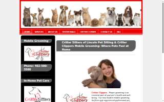 Critter Sitters of Lincoln website