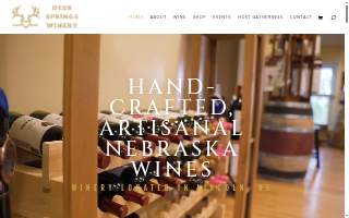 Deer Springs Winery website