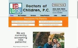 Doctors of Children website