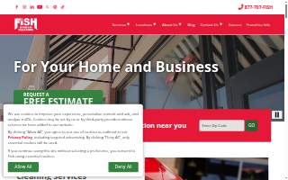 Fish Window Cleaning of Lincoln website