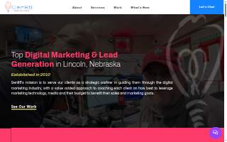 GenR8 Marketing website