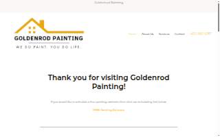 Goldenrod Painting website