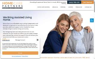 Home Care Partners website