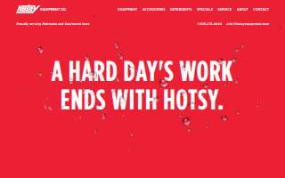 Hotsy Equipment Co. website