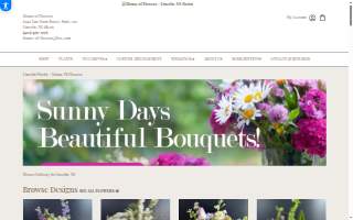 House of Flowers website