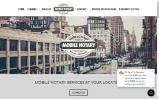 Immediate Mobile Notary website
