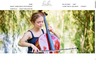Leann Davis Photography website