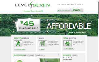 Level Seven Computers website