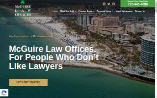 McGuire Law Offices website