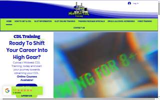 Midwest CDL Training website