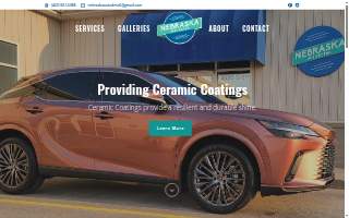 Nebraska Auto Detail website