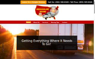 Nebraskaland Moving website