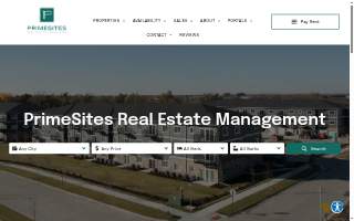 PrimeSites Real Estate Management website