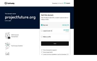 Project Future website