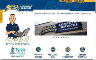 Quick Connect Computer Services website