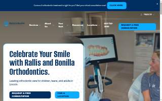 Rallis & Bonilla Orthodontics website