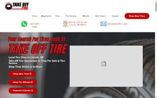 Take Off Tire website