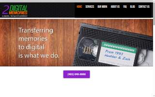 2 Digital Memories website