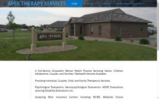 Apex Therapy Services website
