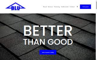 Blu-Roofing website