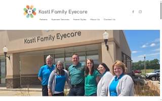 Kastl Family Eyecare website