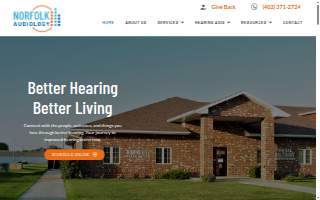 Norfolk Audiology, P.C. website