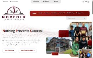 Norfolk Public Schools website