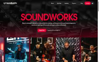 Sound Works website