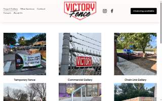 Victory Fence, LLC. website