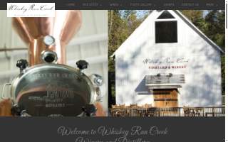 Whiskey Run Creek Vineyard & Winery of Norfolk website