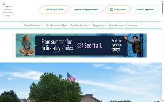 Complete Eyecare Associates website