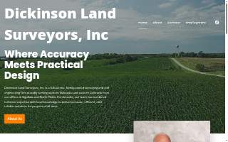 Dickinson Land Surveyors website