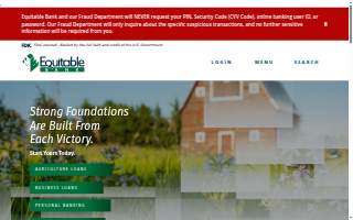Equitable Bank website