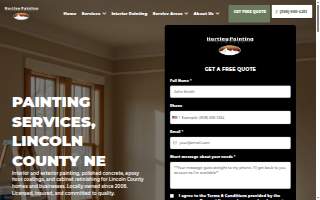 Hartley Painting Company website