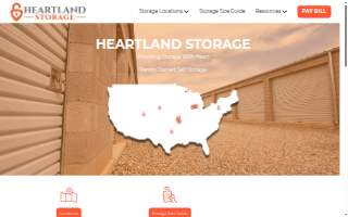 Heartland Storage website