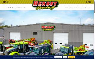 Herbst Towing website