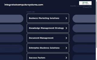 INTEGrated Computer Systems website